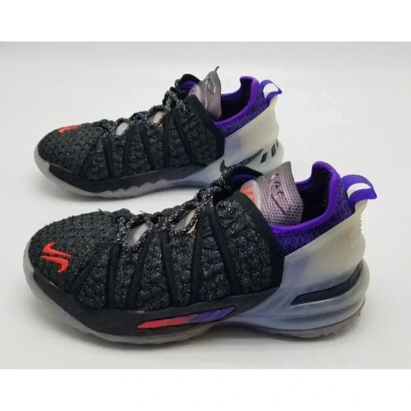 Nike Kylian Mbappé x LeBron 18 GS NRG 'The Chosen 2' Youth Size 4Y CT4677-001 - Picture 3 of 15